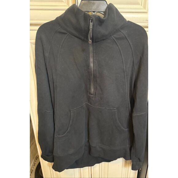 Lululemon Athletica Women's Scuba Funnel Neck Half Zip Sweatshirt Large - Picture 5 of 13